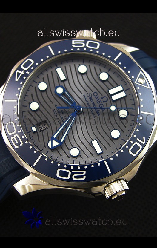 IMG_9086 Omega Seamaster 300M Co-Axial Master Chronometer GREY 1:1 Mirror 3