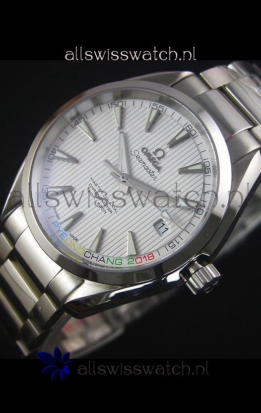 IMG_9086 Omega Seamaster Master Co-Axial 2018 Pyeongchang Olympics Edition 3