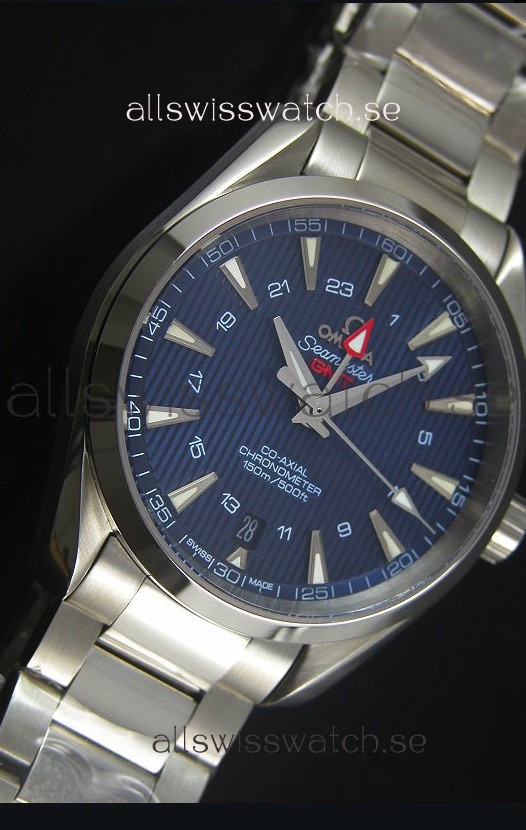 IMG_9086 Omega Seamaster COAX GMT Stainless Steel in Blue Dial 3