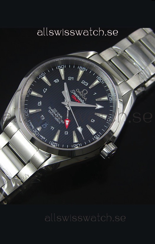 IMG_9086 Omega Seamaster COAX GMT Stainless Steel in Black Dial 3