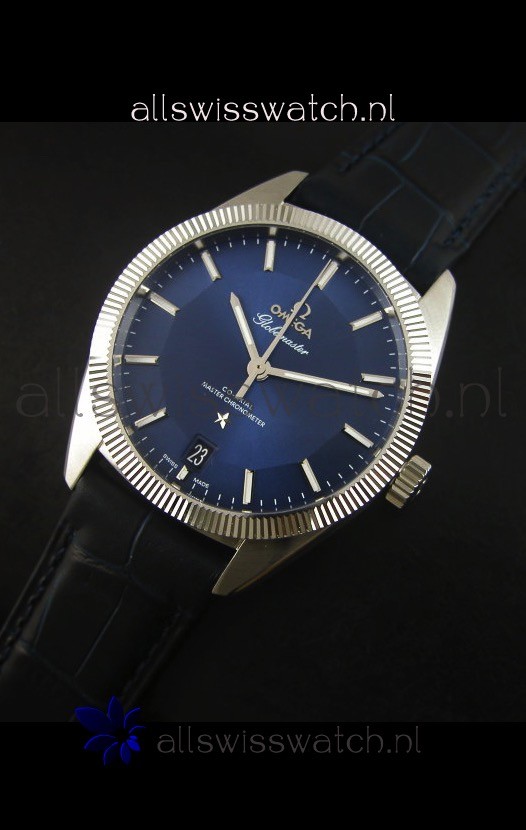 Omega Globemaster Co-Axial Dark Blue Dial Stainless Steel - 1:1 Mirror 3
