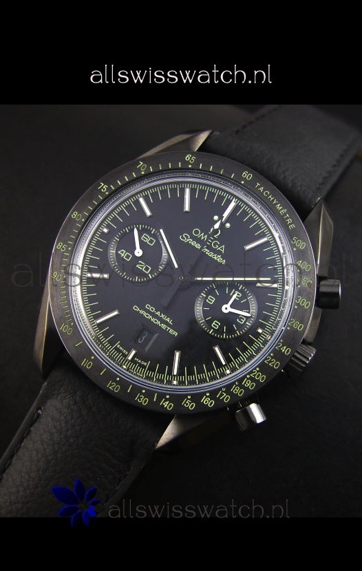 IMG_9086 Omega Speedmaster Dark Side of the Moon - Pitch Black 1:1 Mirror 3
