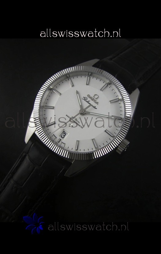 Omega Globemaster Co-Axial White Dial Stainless Steel - 1:1 Mirror 3