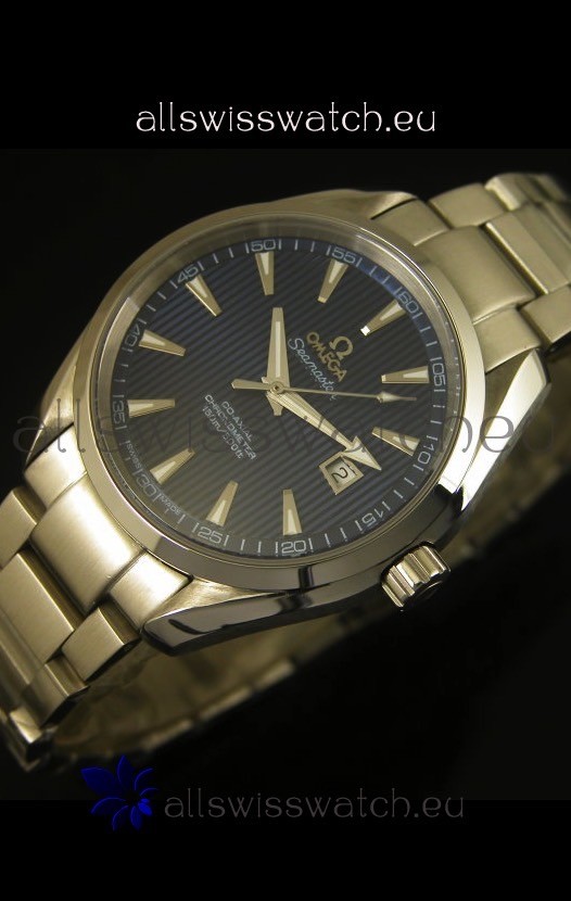 IMG_9086 Omega Seamaster Aqua Terra Co-Axial Blue Dial - 1:1 Ultimate Mirror Edition 3