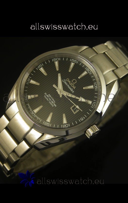 IMG_9086 Omega Seamaster Aqua Terra Co-Axial Black Dial - 1:1 Ultimate Mirror Edition 3