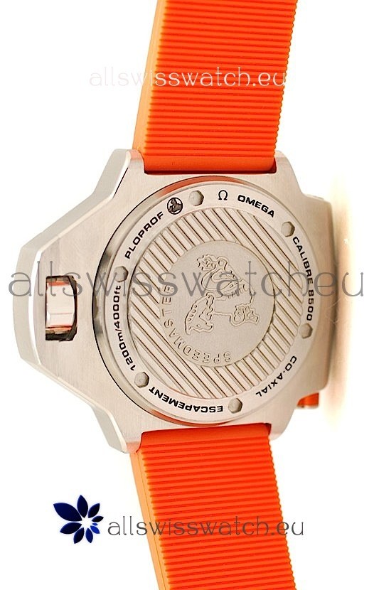 IMG_9086 Omega Seamaster Ploprof 1200M in Orange Strap 3