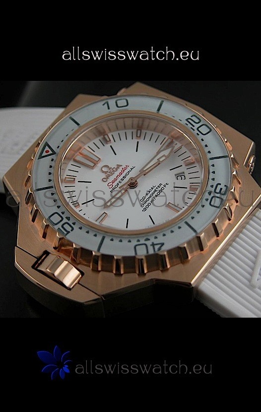 IMG_9086 Omega Seamaster Ploprof in Pink Gold Case 3