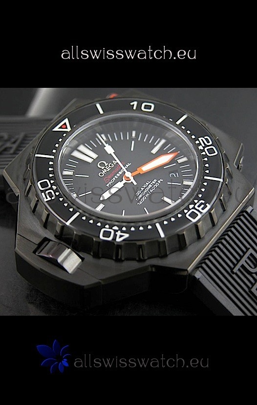 IMG_9086 Omega Seamaster Ploprof in Black Strap 3