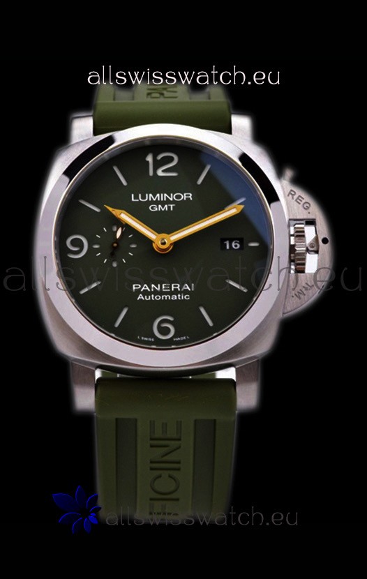 Panerai Luminor Marina GMT PAM1056 904L Steel - 1:1 Mirror 3