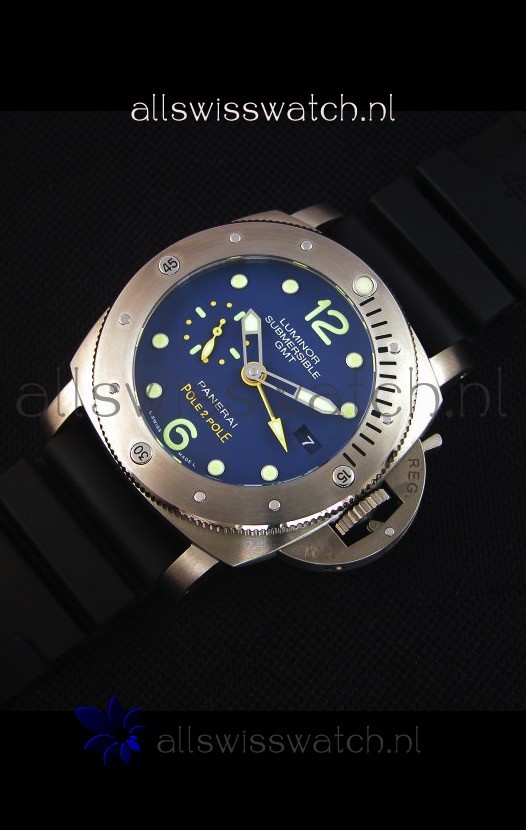 IMG_9086 Panerai Luminor Submersible GMT PAM719 Pole 2 Pole Edition 1:1 Mirror 3