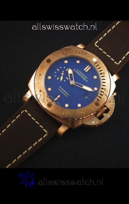 IMG_9086 Panerai PAM617T Bronzo - Updated Ultimate Edition Version - Blue Dial 3