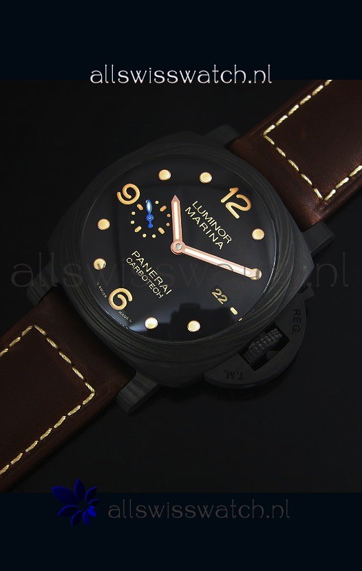 IMG_9086 Panerai Luminor Marina PAM661 Carbotech 1:1 Mirror 3