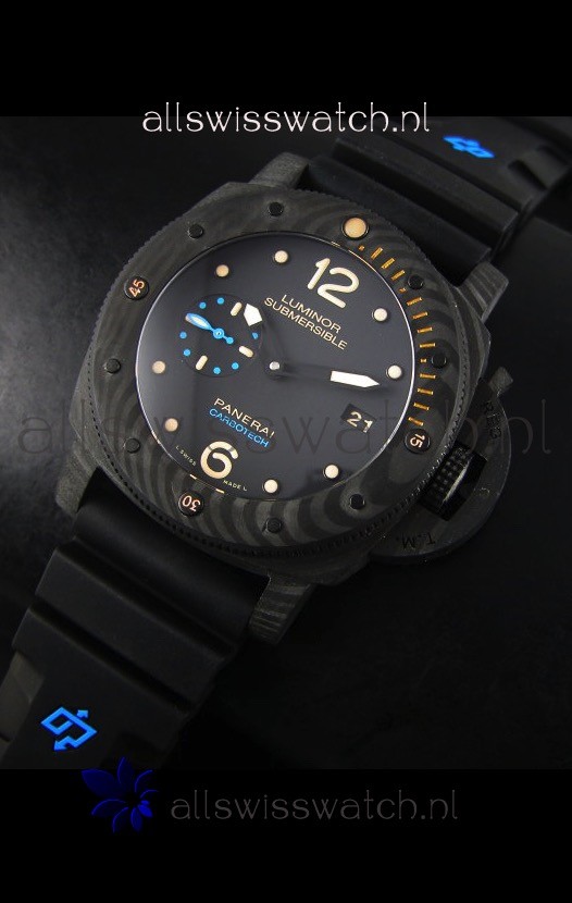 IMG_9086 Panerai Luminor 1950 Submersible PAM616 Carbotech 1:1 Mirror 3