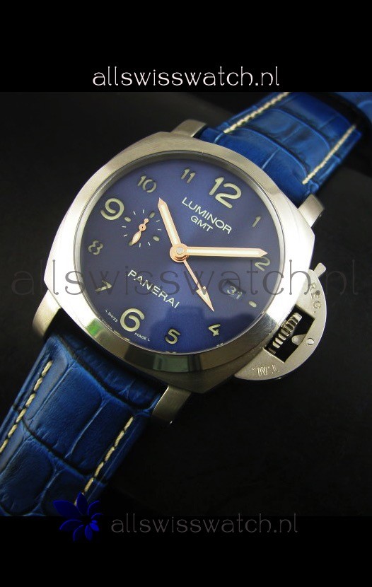 IMG_9086 Panerai Luminor Marina GMT PAM437L Titanium - 1:1 Mirror 3
