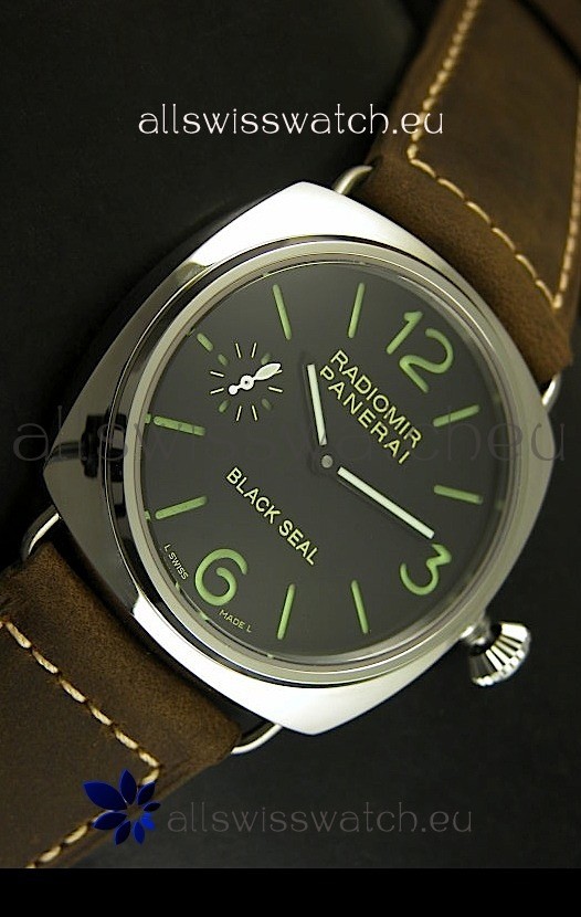 IMG_9086 Panerai Radiomir Black Seal PAM183 SuperLume Edition1:1 Mirror 3