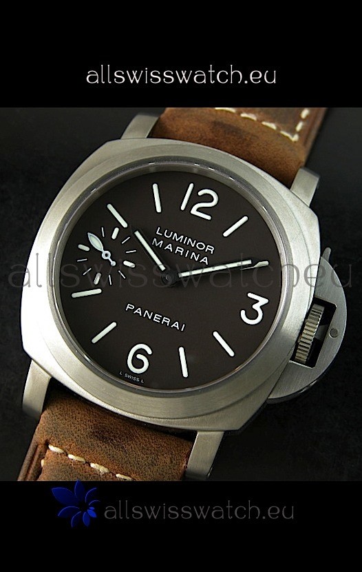 IMG_9086 Panerai Luminor Marina PAM 061D Titanium Case - 1:1 Mirror 3