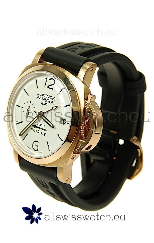 IMG_9086 Panerai Luminor GMT 8 Daysin White Dial 3