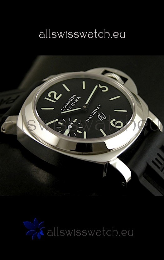 IMG_9086 Panerai Luminor marina Steel in Black Dial 3