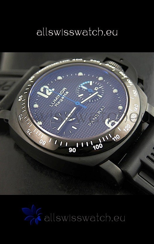 IMG_9086 Panerai Luminor Regatta in PVD Casing Rubber Strap 3