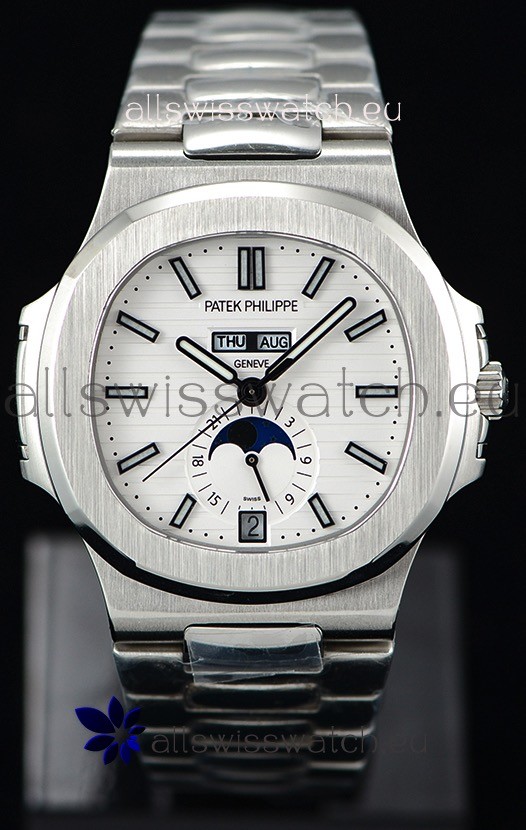 IMG_9086 Patek Philippe Nautilus 5726A 1:1 Mirror White Dial 3