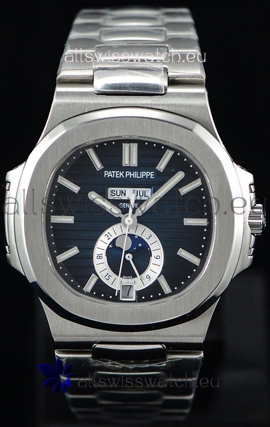 IMG_9086 Patek Philippe Nautilus 5726A 1:1 Mirror Blue Dial 3