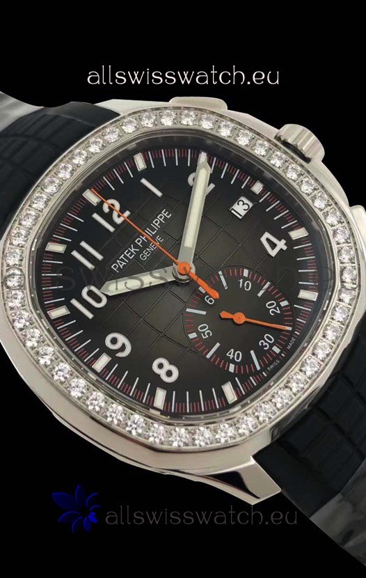 IMG_9086 Patek Philippe Aquanaut 5968A Chronograph 1:1 Mirror 3