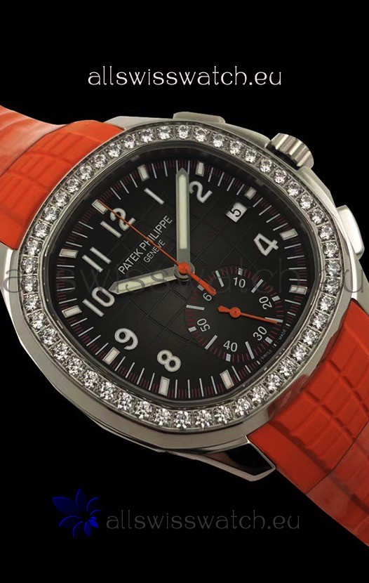 IMG_9086 Patek Philippe Aquanaut 5968A Chronograph 1:1 Mirror 3