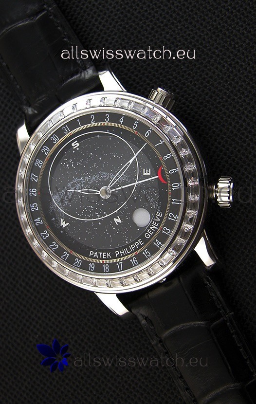 IMG_9086 Patek Philippe Grand Complication 6102P Celestial Moon Age Grey Dial 3
