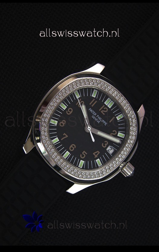 IMG_9086 Patek Philippe Aquanautwith Diamonds Bezel 3