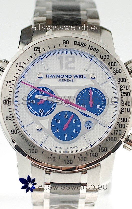 IMG_9086 Raymond Weil Nabucco Exceptional Architectural Powerin White Dial 3