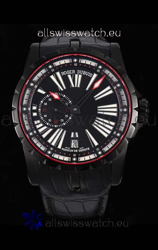 IMG_9086 Roger Dubuis Excalibur DLC Coated Casing 1:1 Mirror 3