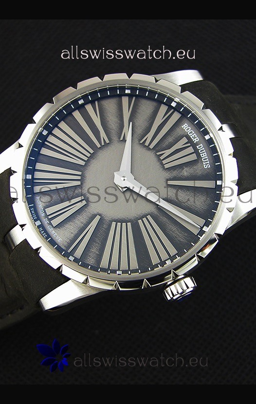 IMG_9086 Roger Dubuis Excalibur Steel Case Grey Dial 3
