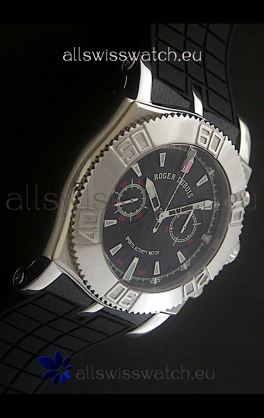 IMG_9086 Roger Dubuis Lemania Easy Diver in Black Dial 3