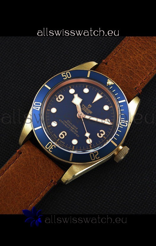 IMG_9086 Tudor Heritage Bronze Black Bay Blue Bucherer Limited Edition 1:1 Mirror 3