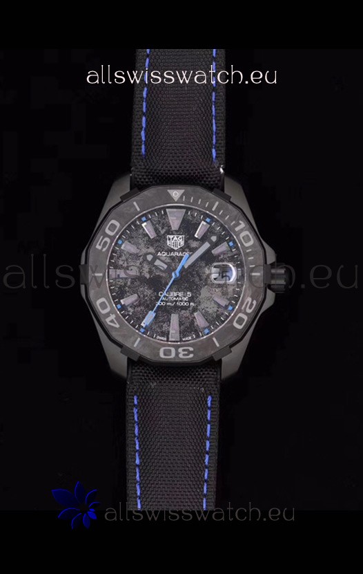 IMG_9086 Tag Heuer Aquaracer Calibre 5 Titanium Carbon 41MM 1:1 Mirror 3
