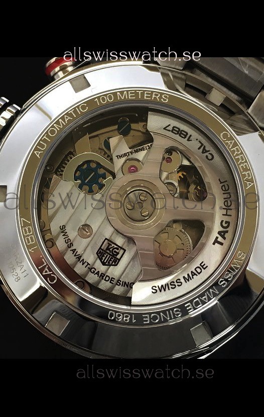 IMG_9086 Tag Heuer Carrera Calibre 1887 Ceramic Bezel 1:1 Ultimate Mirror 3