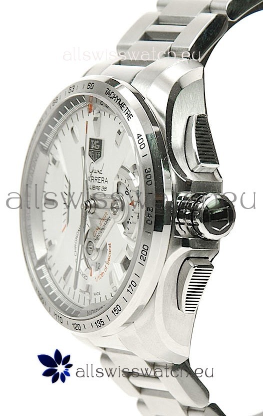 Tag Heuer Grand Carrera Calibre 36in White Dial 3