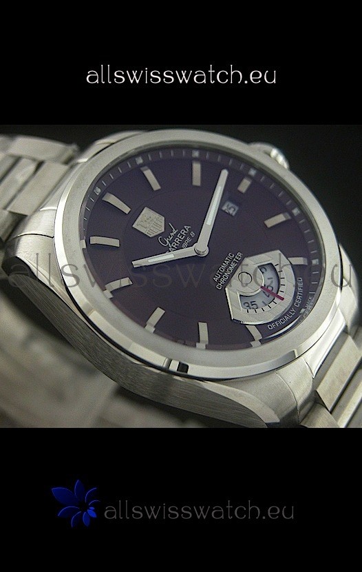 IMG_9086 Tag Heuer Grand Carrera Calibre Automatic in Black Dial 3