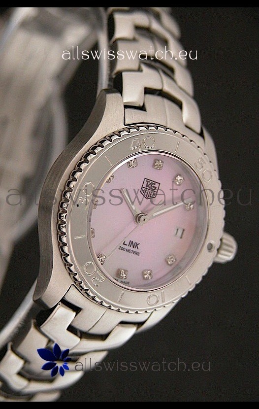 IMG_9086 Tag Heuer Link Ladies in Pink Dial 3