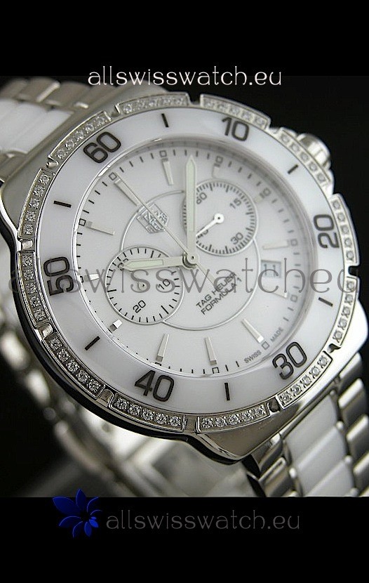 IMG_9086 Tag Heuer Formula 1 Chronograph Ceramic Ladies 3