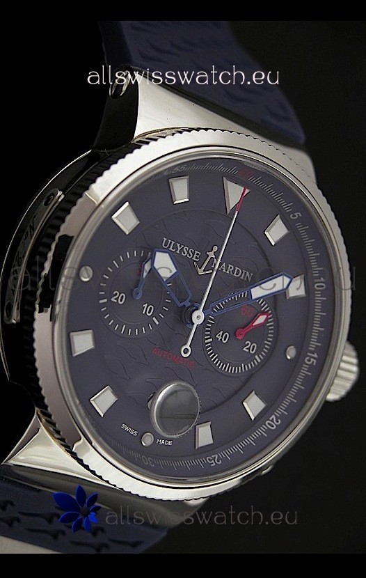 IMG_9086 Ulysse Nardin Marine Blue Seal Chronograph Swiss 3