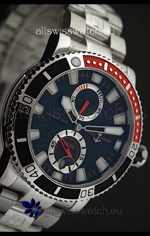 IMG_9086 Ulysse Nardin Maxi Marine Diver in Black Dial 3