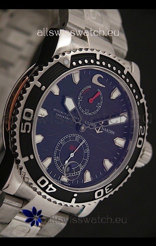 IMG_9086 Ulysse Nardin Maxi Marine Diver in Steel 3