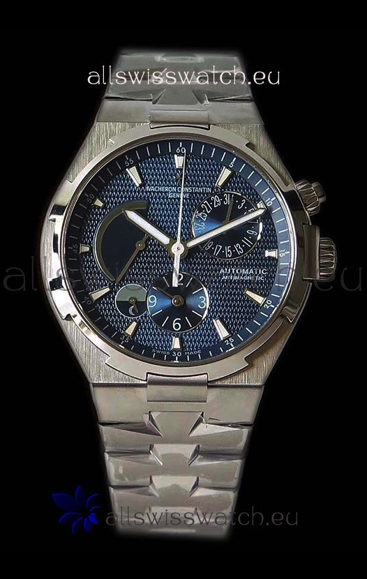 IMG_9086 Vacheron Constantin Overseas Dual Time Blue Dial 3