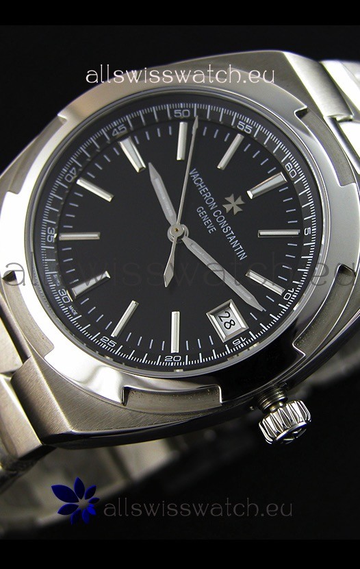IMG_9086 Vacheron Constantin Overseas Black Dial 1:1 Mirror 3