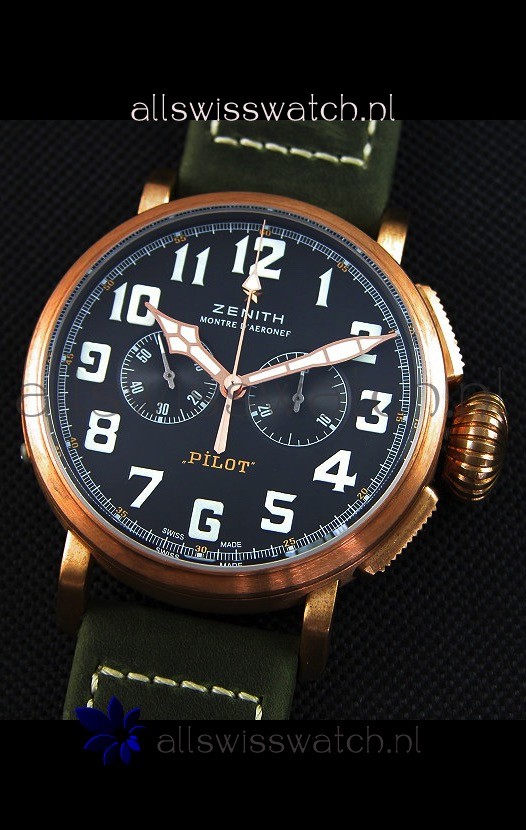 IMG_9086 Zenith Pilot Type 20 Chronograph - Extra Special 45MM 3