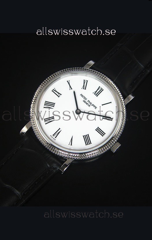 Patek Philippe 5120J Calatrava Mens Stainless Steel 1:1 Mirror 3