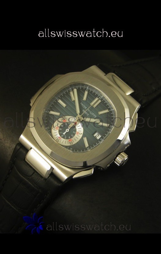 IMG_9086 Patek Philippe Nautilus 5980 Blue Dial - 1:1 Ultimate Mirror 3