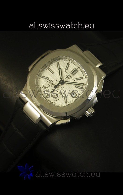 IMG_9086 Patek Philippe Nautilus 5980 Black Strap - 1:1 Ultimate Mirror 3
