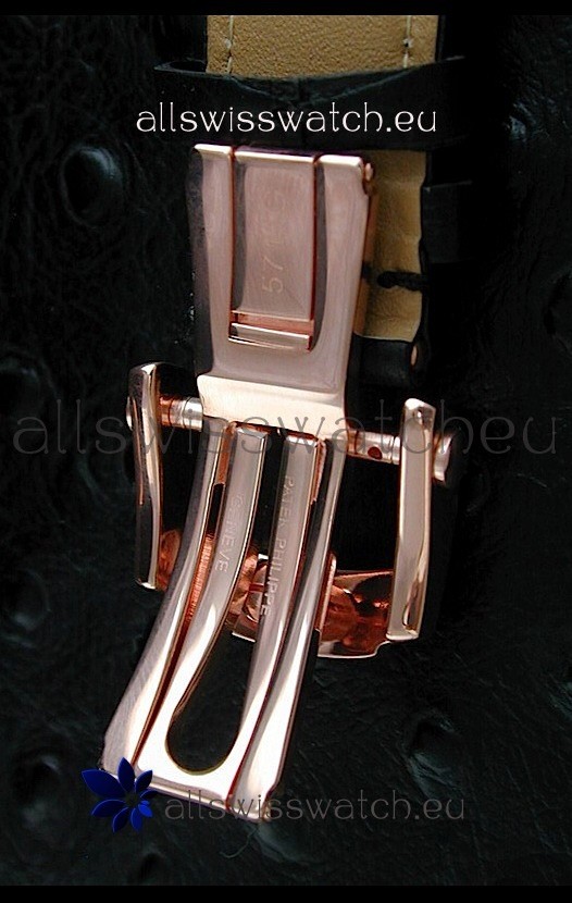 IMG_9086 Patek Philippe Geneve Nautilus in Rose Gold Casing 3